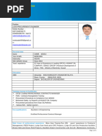 CV Sabir Moidu Lead Procurement Engineer