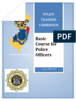 Basic Course For Police Officers BCPO