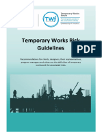 Temporary Works Risk Guidance TWfAU