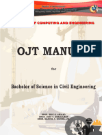 BSCE OJT Manual 2022