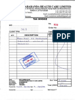 SES Invoice