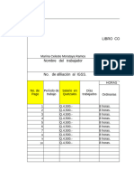 Libro de Salarios Almacen de Ipala Año 2010