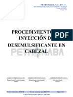 03 PTH-4P01 PROCEDIMIENTO DE INYECCIÓN DESEMULSIFICANTE Firma