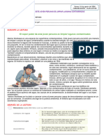 TAREA PLAN LECTOR S23D5 El Super Poder de Este Joven Peruano Es Limpiar Las Lagunas Contaminadas