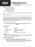 Informe Semana de Gestión Escolar Bloque Intermedio