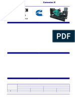 Ficha Grupo Electrogeno Diesel Cummins Ecd150