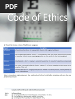 Code of Ethics