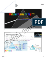 Dispersion & Electromagnetic Spectrum 