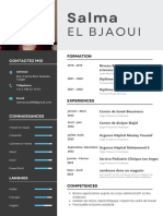 Modern Minimalist CV Resume - 4