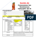 6º Grado Dia 1 Ps. Conocemos Los Fenómenos Naturales de La Región Selva