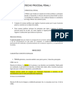 Derecho Procesal Penal I Lic. Mynor Giovanni Dominguez Rodriguez