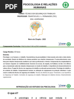 AULAS - Pscicologia Das Relações Humanas