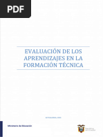 Anexo 1. Evaluación Formación Técnica RV DM