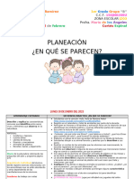 Planeación ¿En Qué Se Parecen?: Niños