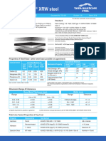 COLORBOND XRW Datasheet