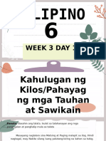 Filipino Week 3