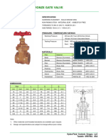 Bronze Gate Valve A150TG-NGA