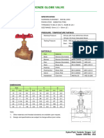 Bronze Globe Valve A150TG-RGL