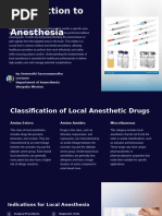 Local Anaesthesia