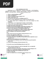 CS3491 AI and ML Important Question Bank