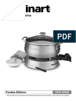 Instruções E Receitas: Fondue Elétrico