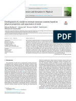 Development of A Model To Estimate Moisture Contents Based On Physical Properties and Capacitance of Seeds