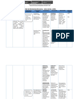 Matriz de Programación Anual 4 Años Nivel Inicial