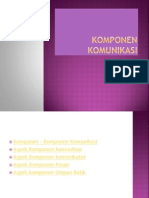 Komponen Komunikasi