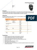 Ficha Proveedor Mascara de Soldar Jackson Visor Alzable HSL 2 38823