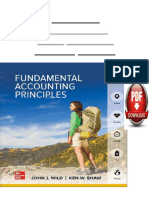 Solution Manual For Fundamental Accounting Principles 25th Edition by John Wild and Ken Shaw