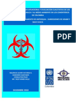 Diagnostico Situacional y Evaluacion Cualitativa de Los Riesgos A La Salud Publica y Al Medio Ambiente en Los Cementerios en Colombia