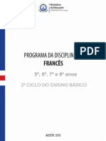 Programa de Françês Do 5º Ao 8º Anos Versão Final