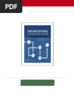 Instant Ebooks Textbook (Ebook PDF) Organizational Communication by Michael W. Kramer Download All Chapters