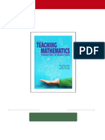 Full Download (Ebook PDF) Teaching Mathematics: Foundations To Middle Years PDF