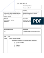 Unit: ABC's of Arts Ed Grade/Subject: 3-5 Arts Ed Lesson Length: 50 Minutes Outcomes Indicators