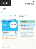 Your Electricity Bill: What's My Balance?