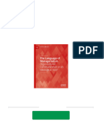 Get The Language of Managerialism: Organizational Communication or An Ideological Tool? 1st Edition Thomas Klikauer Free All Chapters