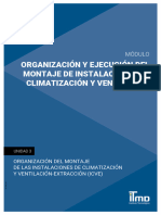 Unidad 3 - Organizacion y Ejecucion Del Montaje de Instalaciones de Climatizacion y Ventilacion