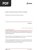 Cipher Capital Advisors Brochure