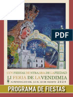 Programa - de - Fiestas - 2024 Virgen Piedad Almendralejo