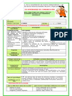 Ses-Lun - Comun - Usamos Conectores de Causa y Efecto Analizando Un Texto de Fenómenos Naturales-Jezabel Camargo-Contacto-914 775 350