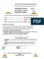 Bus PP1 QS Pre-Mock 2024.