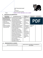 LUNES 2024-07-01 Comunicación 4 Leemos El Texto Descriptivo de Un Anima