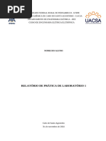 Modelo Relatrio - Disciplina Circuitos Eltricos I