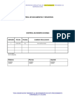 PR-001 Control de Documentos y Registros (V1)