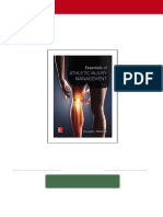 Instant Download Essentials of Athletic Injury Management 10th Edition (Ebook PDF) PDF All Chapter