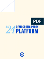 DNC 2024 Party Platform