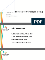 Introduction To Strategic Doing 10 Rules Ecuador