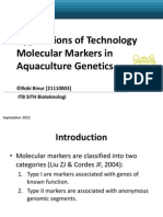 Applications of Technology Molecular Markers in Aquaculture Genetics