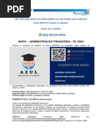 Mapa - Administração Financeira - 53 - 2024